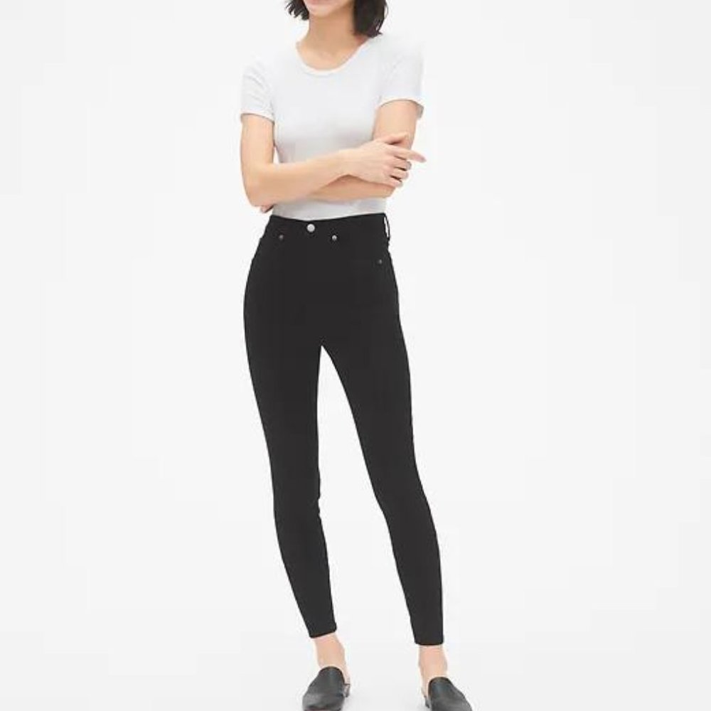 GAP Denim Stretch Sky High True Skinny Jeans NEW - Picture 2 of 6